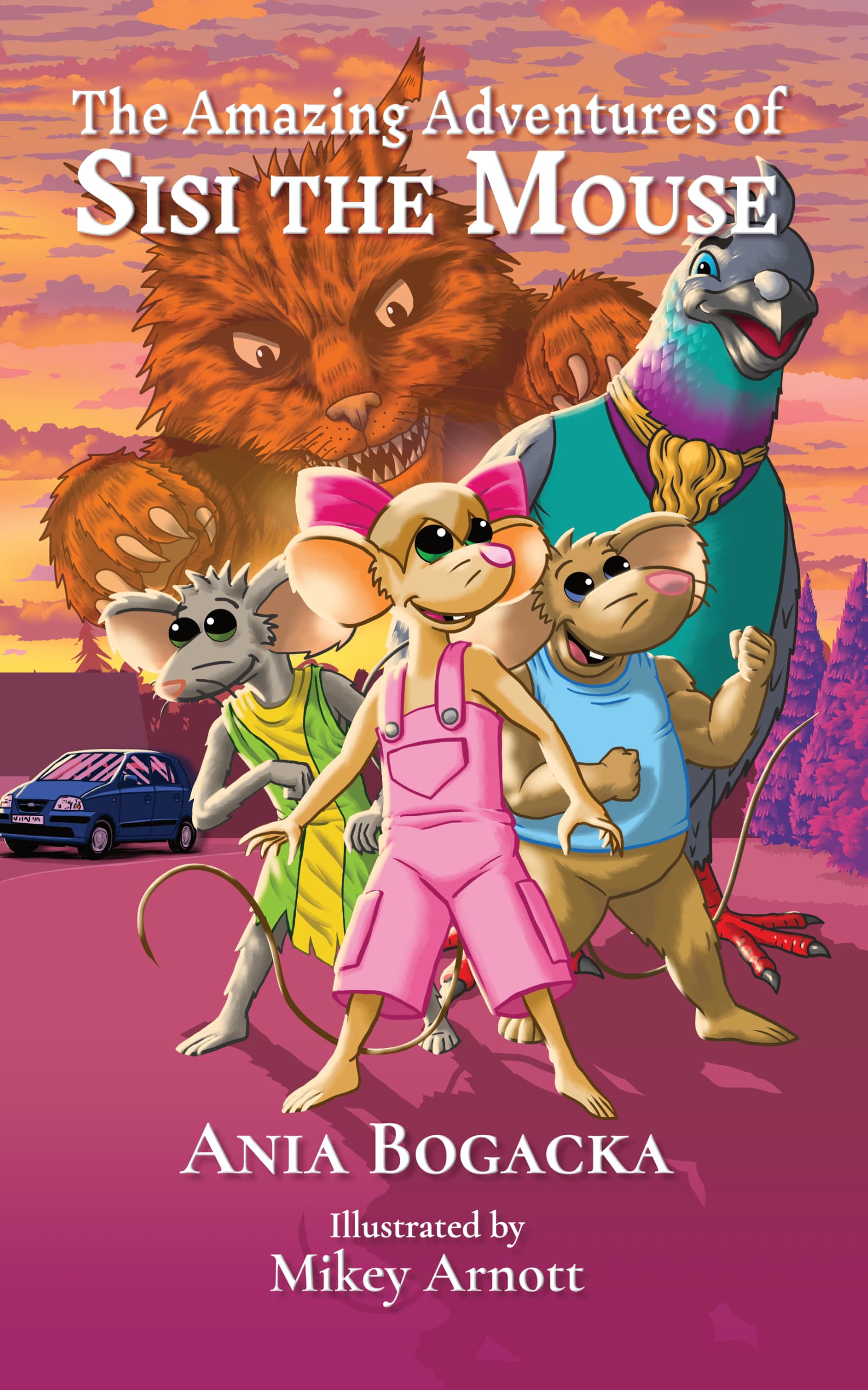 The Amazing Adventures of Sisi the Mouse – an original chapter novel by Ania Bogacka and illustrated by Mikey Arnott, published by Enthusiasts of Life